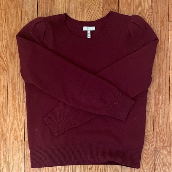 Joie Sweaters - Women's Maroon Wool & Cashmere Sweater